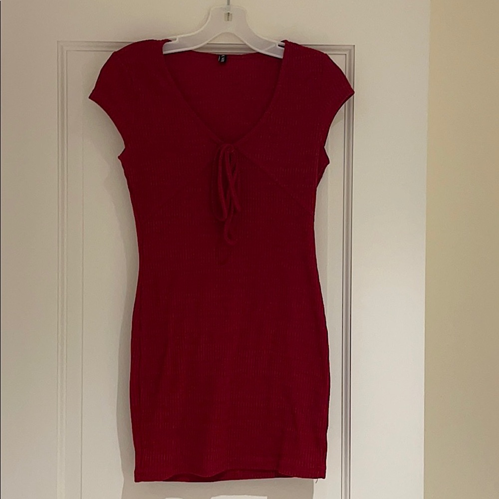 Red skin tight Zaful dress